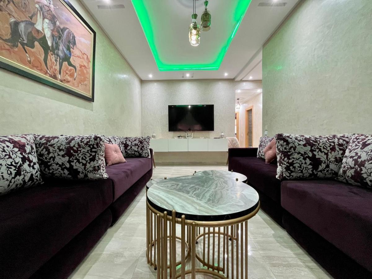 Bel Appartement A Marrakech En Residence Avec Piscine - Fibre & Netflix Marrakesch Exterior foto